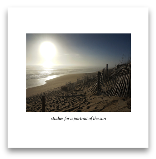 studies for a portrait of the sun